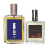 Kit Perfume Masculino Golf Blue 100ml + Seduction 50ml