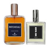 Kit Perfume Masculino Patchouli 100ml + Golf Black 50ml