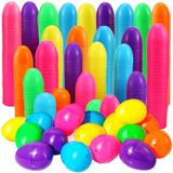 Ovos De Páscoa Abakuku 2000 Unidades De Cores Variadas Para A Caça À Páscoa
