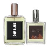 Kit Perfume Masculino Golf Black 100ml + Seduction 50ml