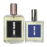 Kit Perfume Masculino Golf Black 100ml + Golf Blue 50ml