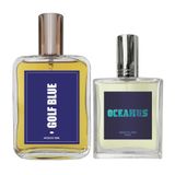 Kit Perfume Masculino Golf Blue 100ml + Oceanus 50ml