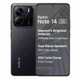 Smartphone Xiaomi Redmi Note 14 5g 256gb 8gb Ram Dual Sim Tela 6.67 - Preto