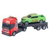 Caminhão Reboque Brinquedo Roda Livre Colorido - Aventura Sobre Rodas Para Pequenos Motoristas - Panami