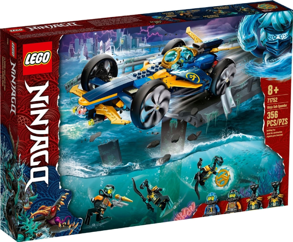 71752 - Lego® Ninjago - Ninja Sub Speeder - Carrefour