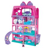 Conjunto De Brinquedos Disney Junior Minnie Mouse Bow-tel Hotel Com 20 Unidades