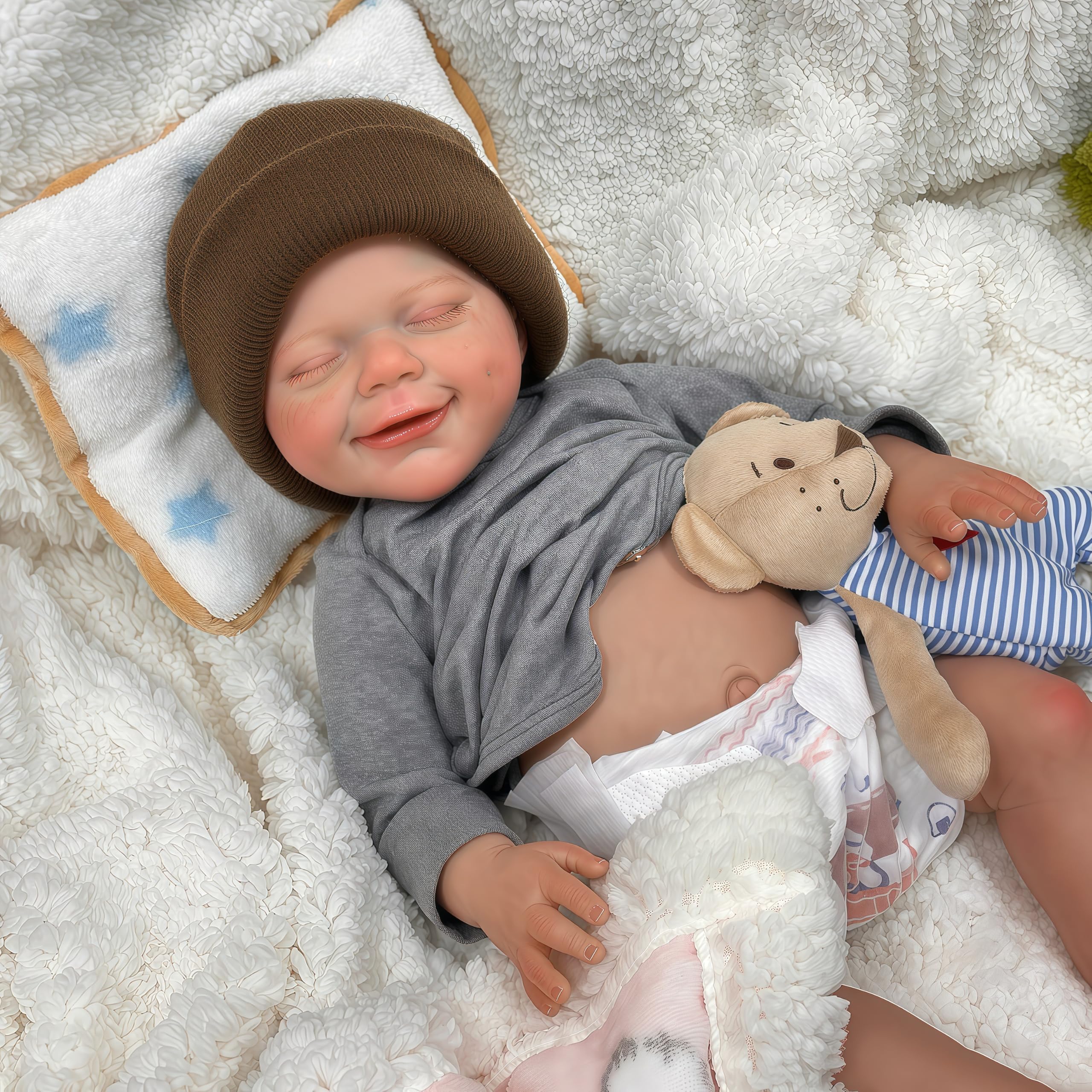 Boneca Reborn Baby Doll Joyarr Lifelike 50 Cm De Vinil Completo Girl 3+