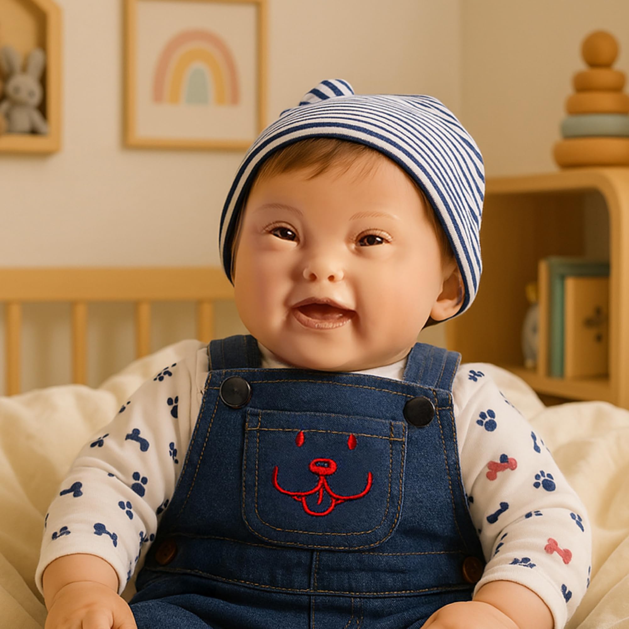 Boneca Reborn Baby Boy Paradise Galleries Baby Noah 53 Cm