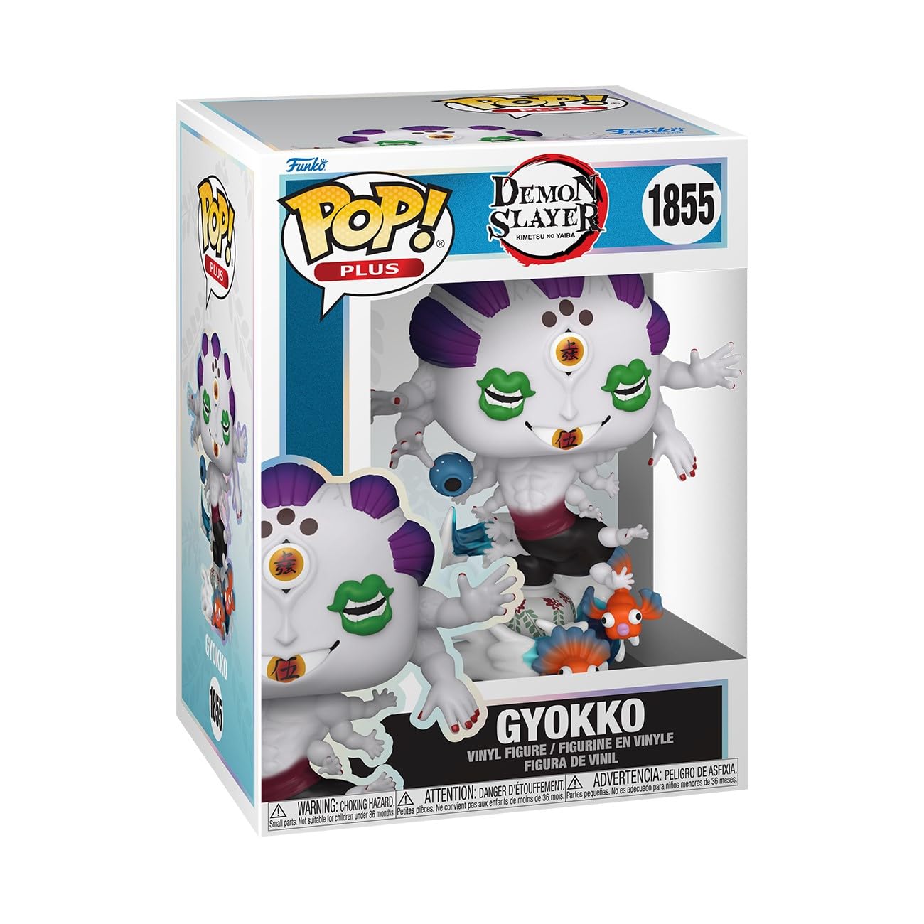 Boneco De Vinil Funko Pop Plus Demon Slayer Gyokko 9,5 Cm
