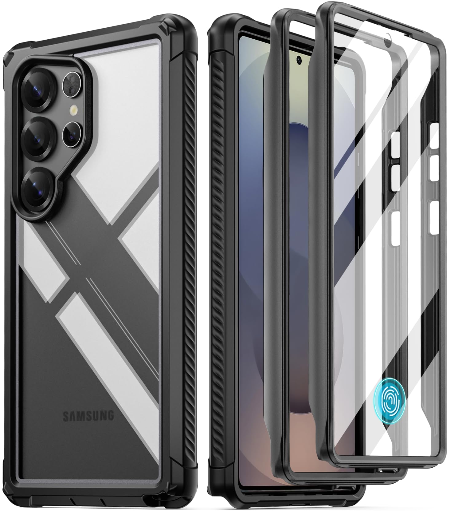 Capa De Telefone Poetic Guardian Para Samsung Galaxy S25 Ultra 5g