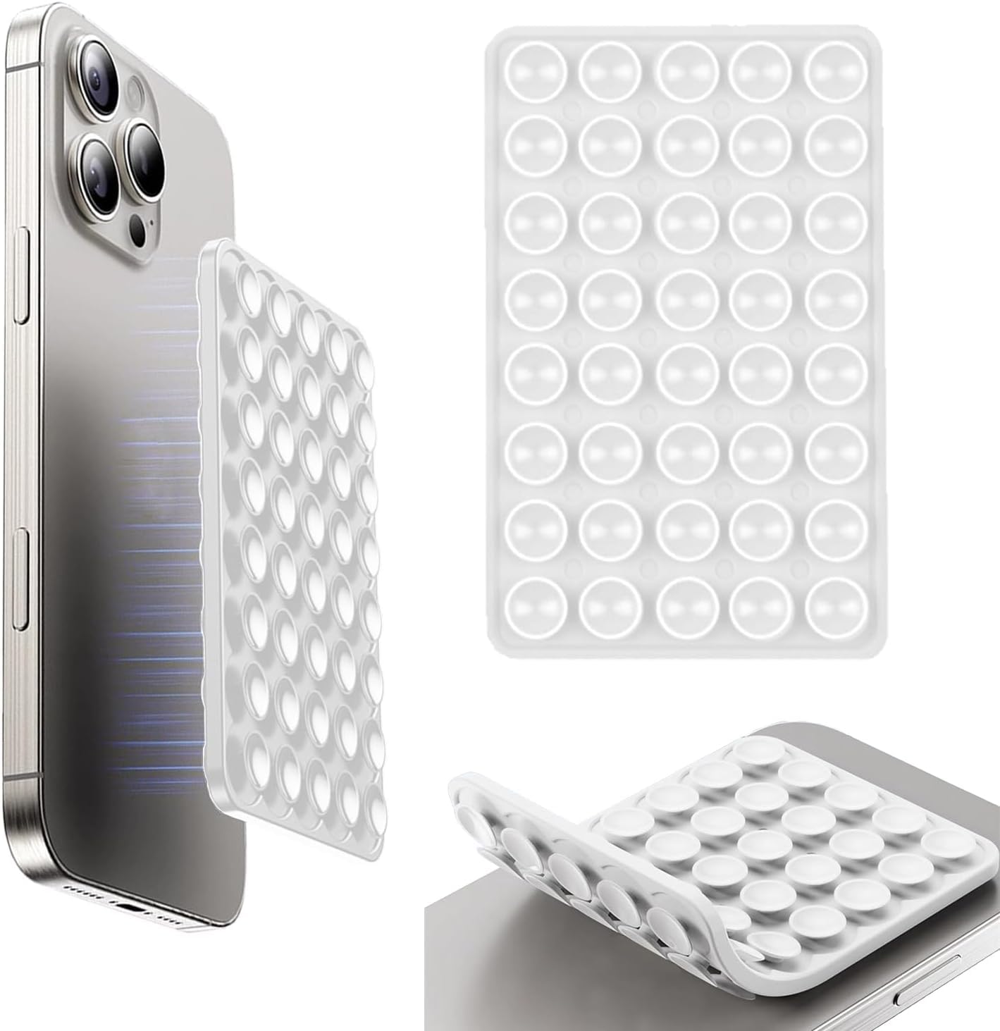 Copo De Sucção Octo Buddy De Dupla Face Veadoolly Para Suporte De Telefone