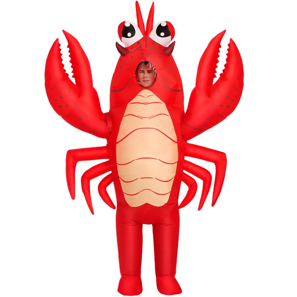 Traje Inflável Kooy Lobster Adult Para Mardi Gras/halloween