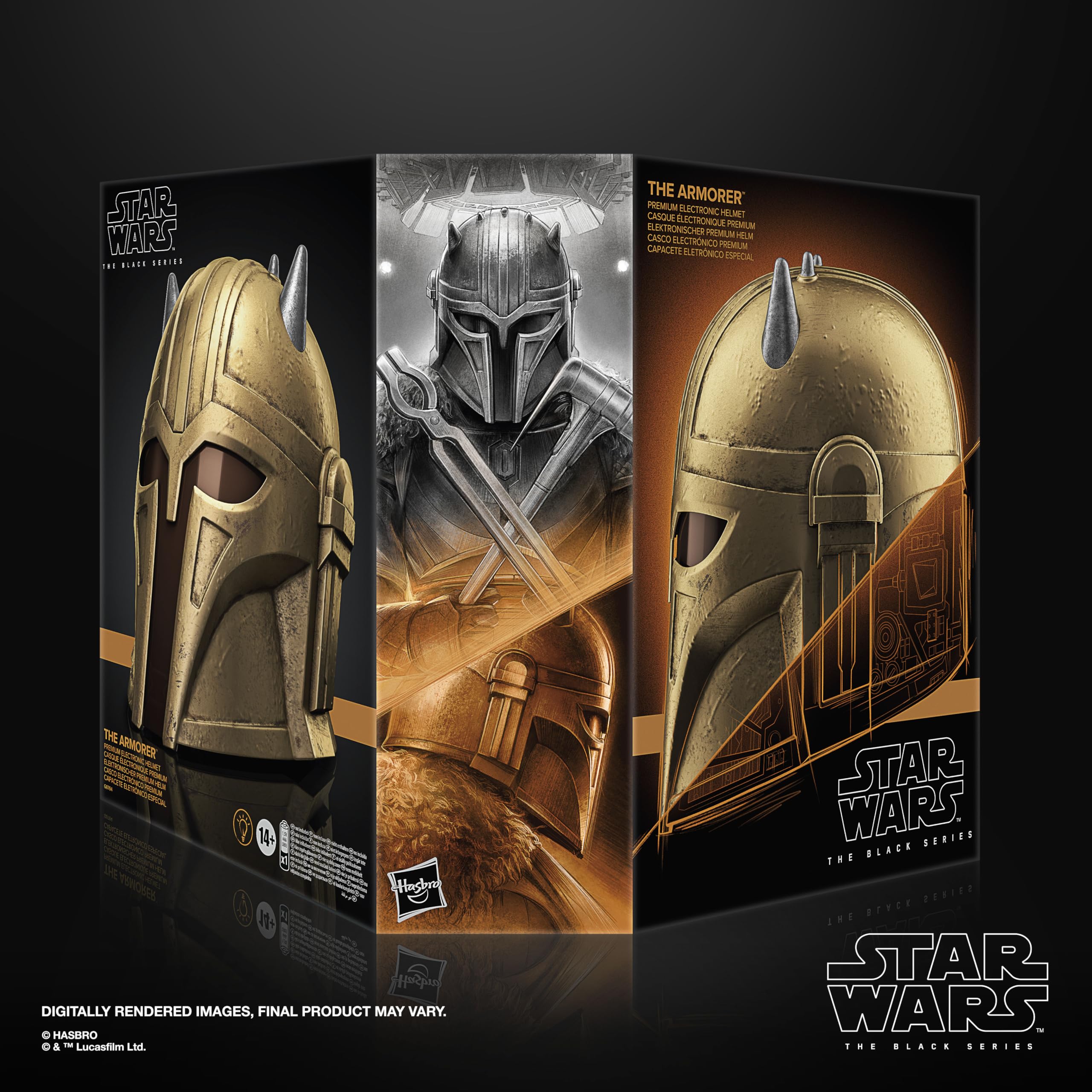Capacete De Rpg Star Wars The Black Series The Armorer - Carrefour