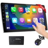 Áudio Estéreo Para Carro, 9 Polegadas, Sem Fio, Carplay E Android Auto