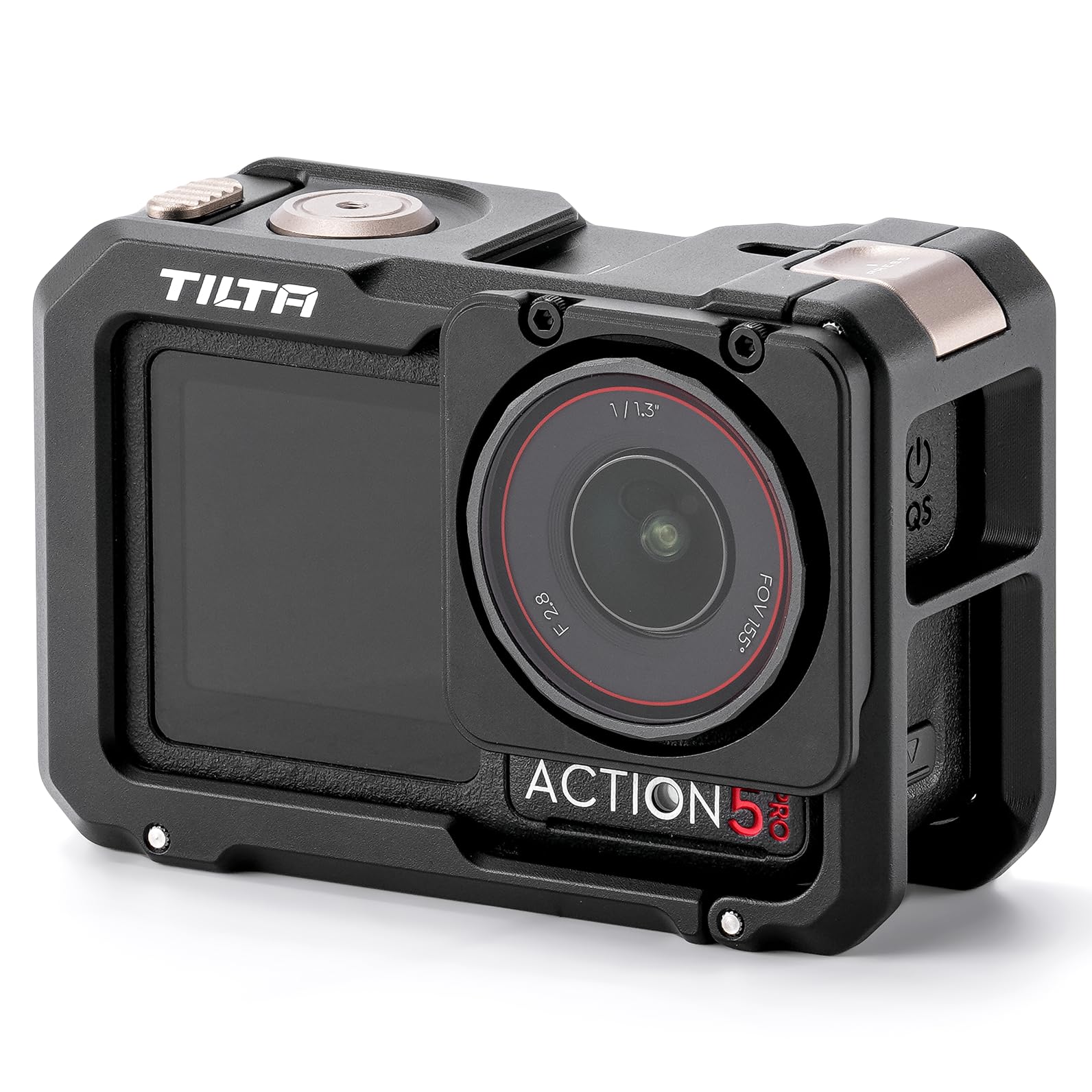 Gaiola De Câmera Tilta Totalmente Compatível Com Dji Osmo Action 3, 4 E 5 Pro