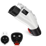 Adaptador Etsg Tesla Para J1772 60a 250v Com Trava De Segurança De Pressão
