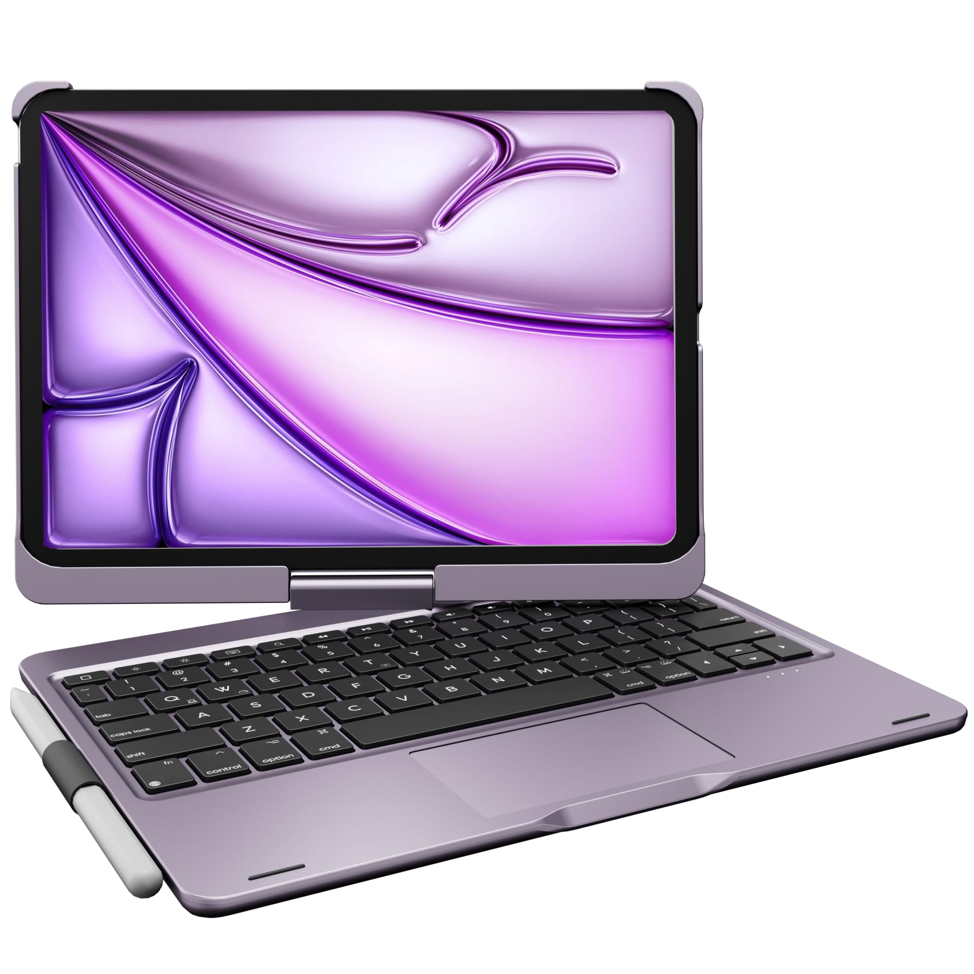 Capa De Teclado Sem Fio Pekarejue Para Apple Ipad Pro 11 2024