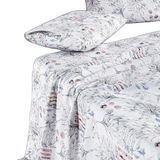 Jogo De Cama Lençol Queen Sensuale Percale 200 Fios 4 Peças - Protea - 80% Algodão, 20% Poliéster