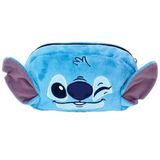 Estojo Escolar Fluffy Pelúcia Stitch Com Ziper - 4778 - Dac