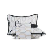 Jogo Cama Queen 4 Pcs Algodão Malha Lins Altenburg