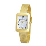Relógio Champion Feminino Ref: Cf24279h Retangular Dourado