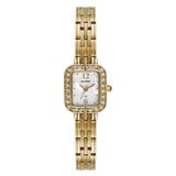 Relogio Mondaine Feminino Ref: 99781lpmvde1 Retangular Dourado