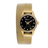 Relogio Mondaine Feminino Ref: 32827lpmvde2 Mesh Dourado 2 Voltas