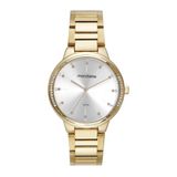 Relogio Mondaine Feminino Ref: 32681lpmvde1 Casual Dourado