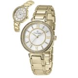 Relógio Champion Feminino Ref: Cf25036h Fashion Dourado