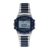 Relogio Mondaine Masculino Ref: 32812g0mvnf1 Digital Vintage Bicolor