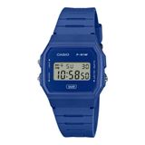 Relógio Casio Masculino Ref: F-91wb-2a1df Vintage Digital Azul
