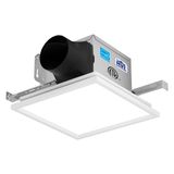 Exaustor De Banheiro Ciarra 100 Cfm 2.0 Sone Com Luz Led