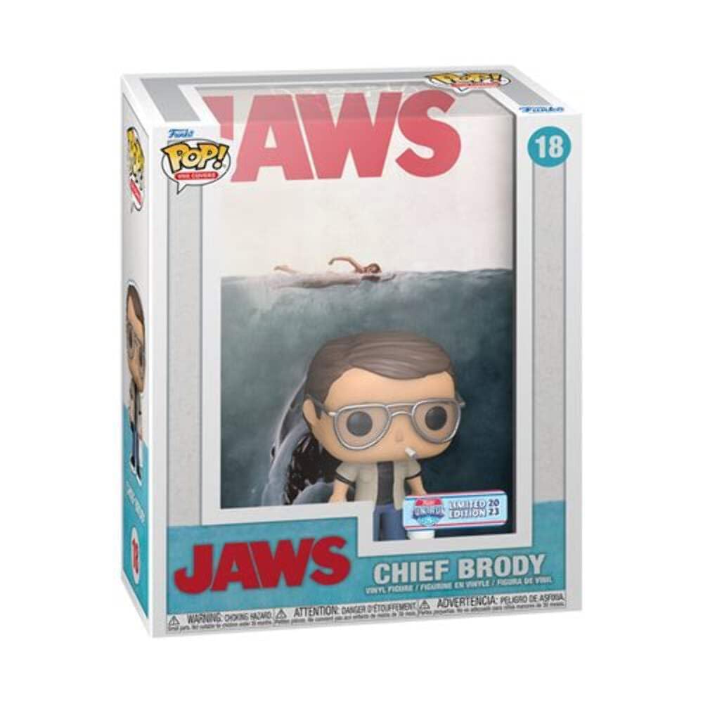 Funko Pop! Capa Vhs Exclusiva De Chief Brody (jaws)