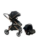 Carrinho De Bebê Travel System Premium Baby Kansas