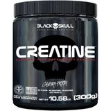 Creatine Monohidratada 100% Pura (300g) Black Skull