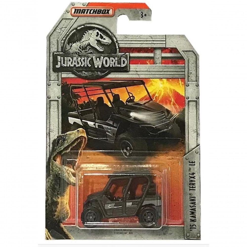Matchbox Jurassic World 15 Kawasaki Teryx 4 Mattel - Carrefour