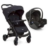 Carrinho De Bebê Travel System Joie Muse Preto