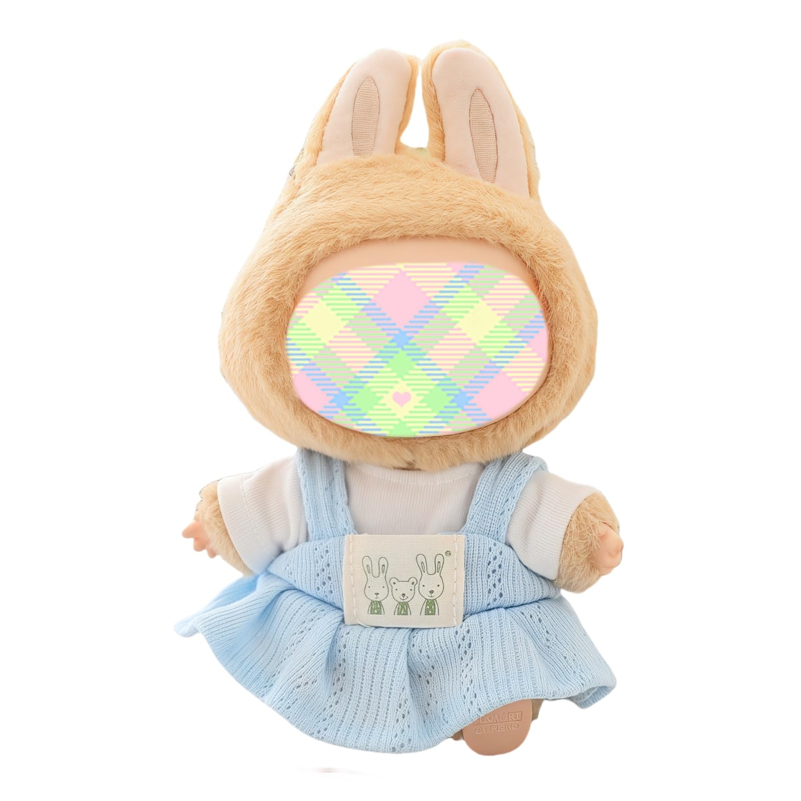 Conjunto De Roupas Para Bonecas Labubu Tou-beguin Skirt Bowknot Outfit