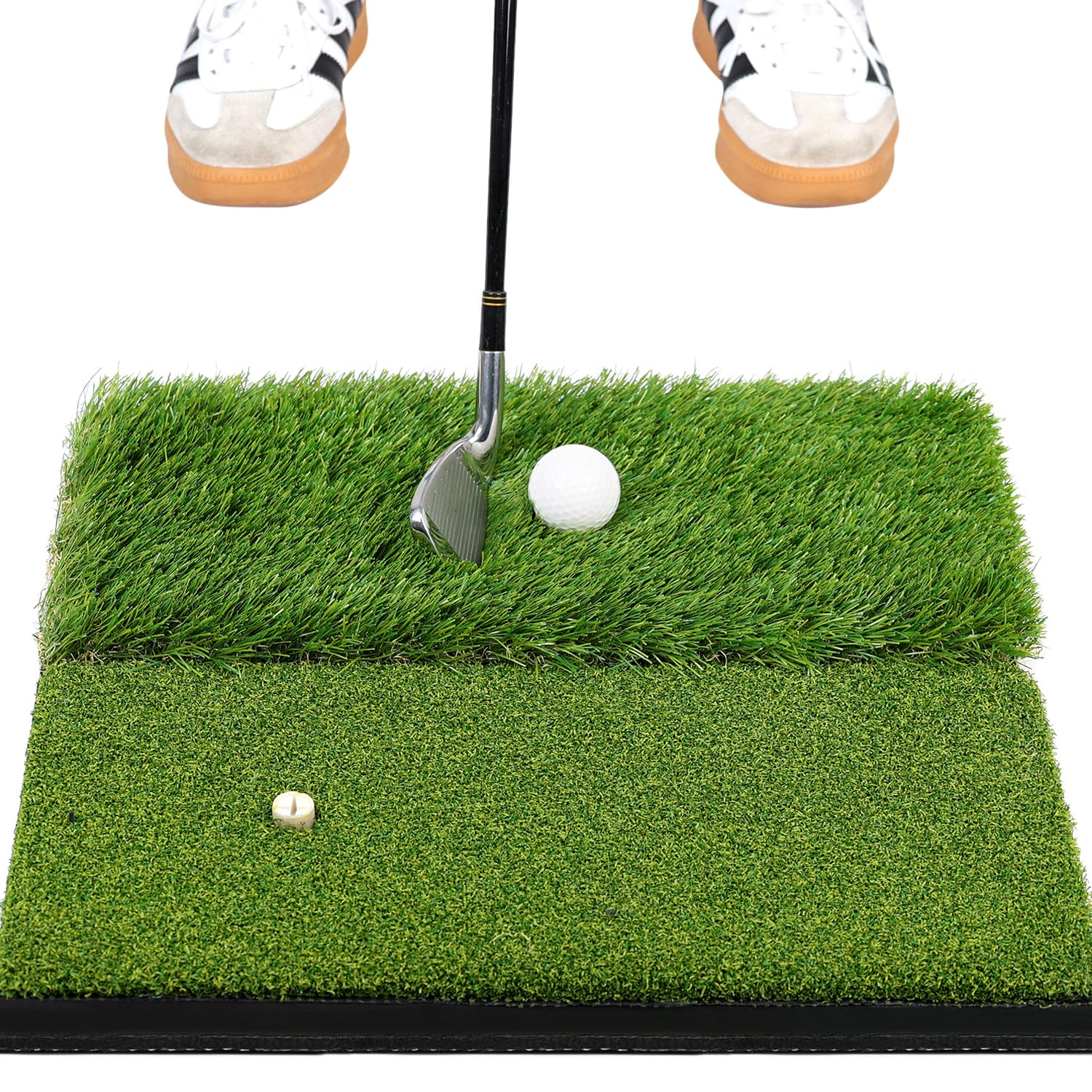 Tapete De Golfe Birdieblast Premium Com Acolchoamento De Espuma De 10 Mm