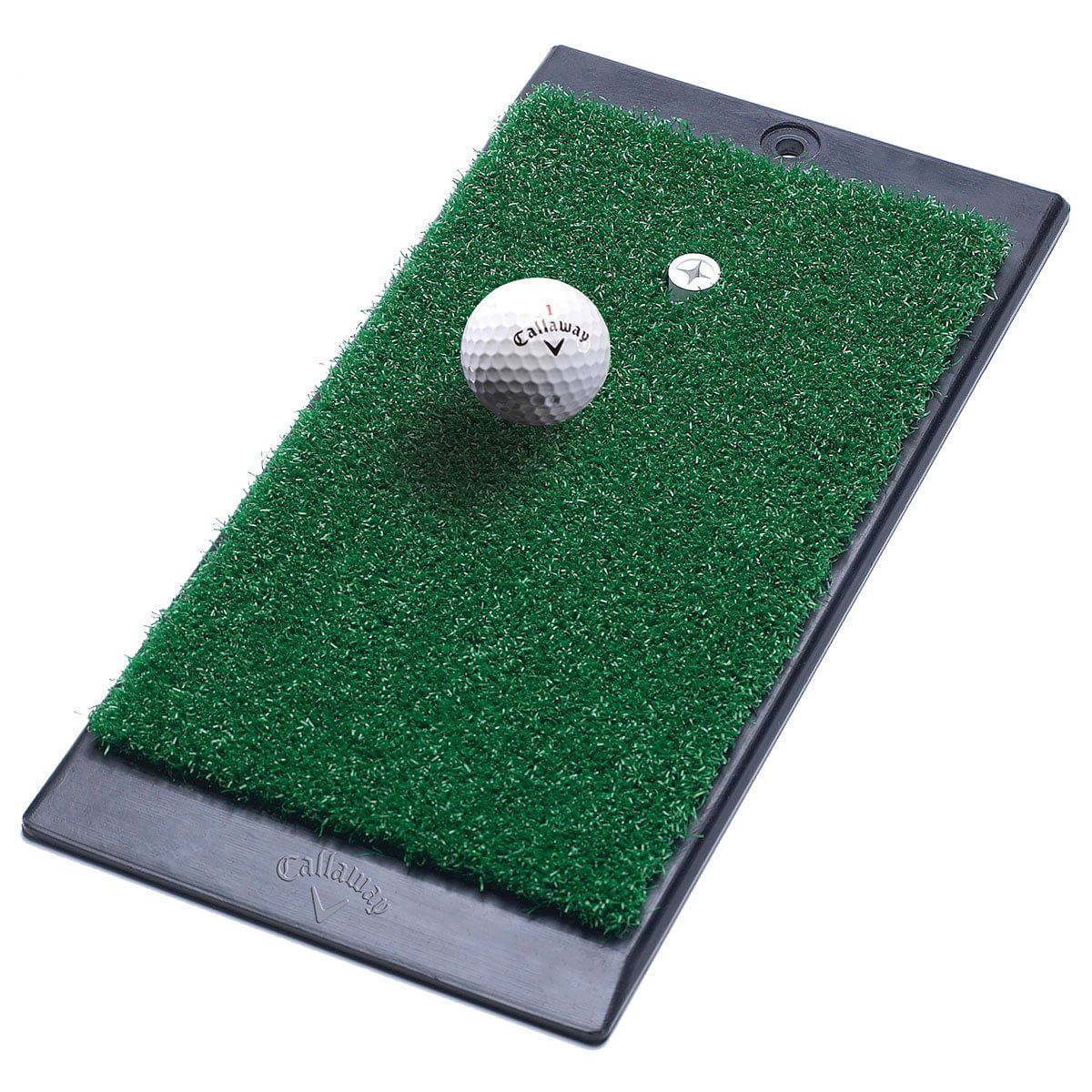 Golf Hitting Mat Callaway Ft Launch Zone Com Suporte De Borracha