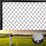 Rede De Barreira De Golfe Asenver Black High Impact 3 X 2m