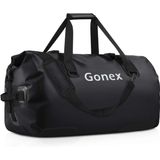 Mochila Gonex 40l Impermeável Para Viagem Seca Preta