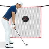 Rede De Prática De Golfe Franktech Heavy Duty Com Alvo De Corte