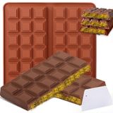 Molde De Barra De Chocolate Palksky Large Deep Dubai Silicone