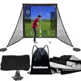 Tela De Impacto Do Simulador De Golfe + Shank Net Obokidlyamor