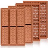 Molde De Barra De Chocolate Fimary Deep Dubai Break Apart Silicone