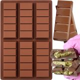 Moldes Em Barra De Chocolate Silicone Hknmtt 5 Snap Deep Molds