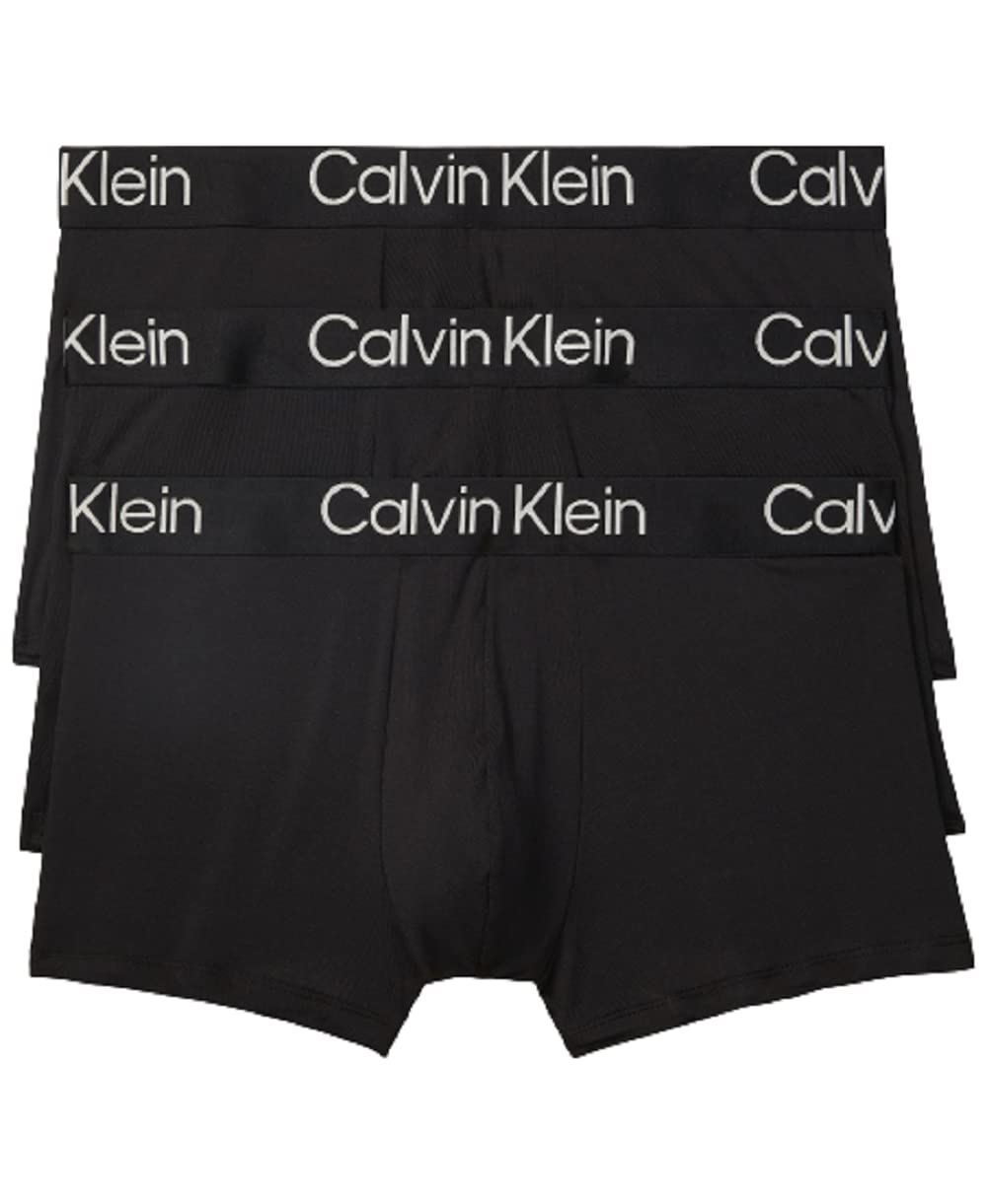 Baú Calvin Klein Ultra Soft Modern Modal Para Homens Preto L