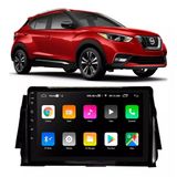 Kit Multimídia Kicks Sl Sv 2017 / 2021 Android 9 Pol Carplay Gps 2/32gb - 915br Roadstar
