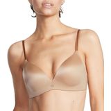 Sutiã Victoria&#39;s Secret So Obsessed Wireless Push Up Beige 36c